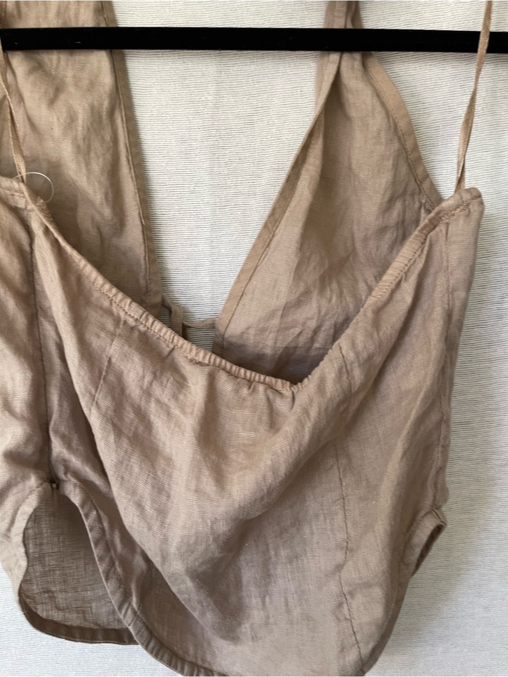 Patrizia Pepe linen halter top size 44 new w/ tags Made in Italy - Picture 3 of 7